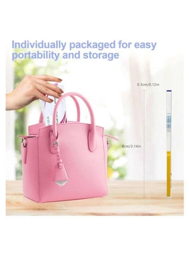 10pcs Ovulation Predictor Kit, Ovulation Test Strip, for Ovulation Test Ovulation Predict Fertility Monitor Pregnancy Test，Easy to Operate Individual Package - Image 3